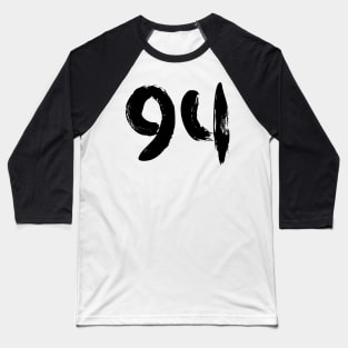 Number 94 Baseball T-Shirt